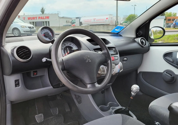 Peugeot 107 cena 7900 przebieg: 120000, rok produkcji 2008 z Terespol małe 211